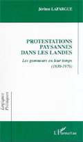 Couverture de Protestations paysannes dans les Landes